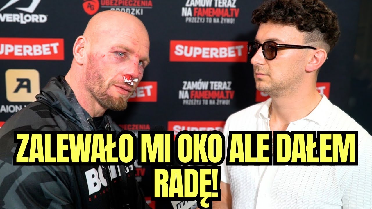 ROZBITY GLEBA PO WALCE Z KOZIOŁKIEM I SEJCZENTO: MYŚLAŁEM, ŻE BĘDZIE ŁATWIEJ!