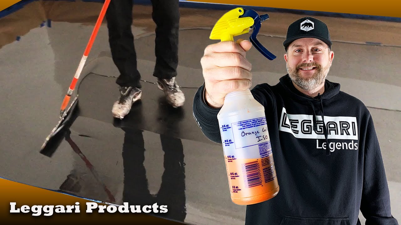 Easiest Epoxy Floor Design Using Metallics & Isopropyl Alcohol | You Can Do This Coating Yourself