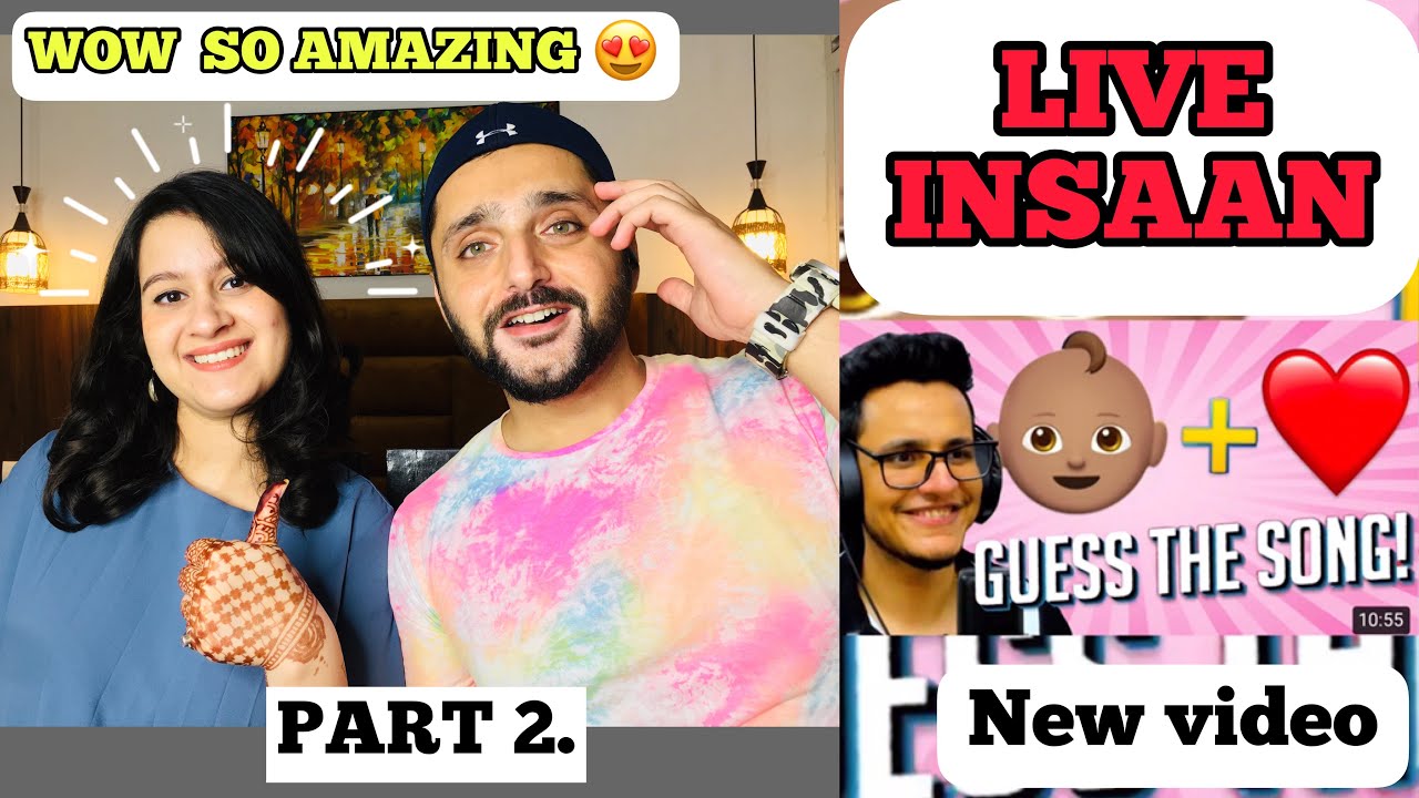 #Triggeredinsaan Guess The Song By Emojis Challenge #2 |live Insaan |REACTION !! #liveinsaan