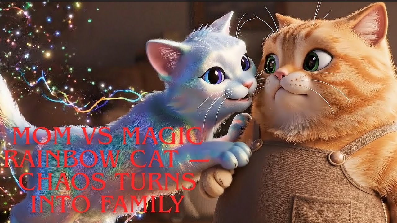 Mom vs Magic Rainbow Cat — Chaos Turns Into Family