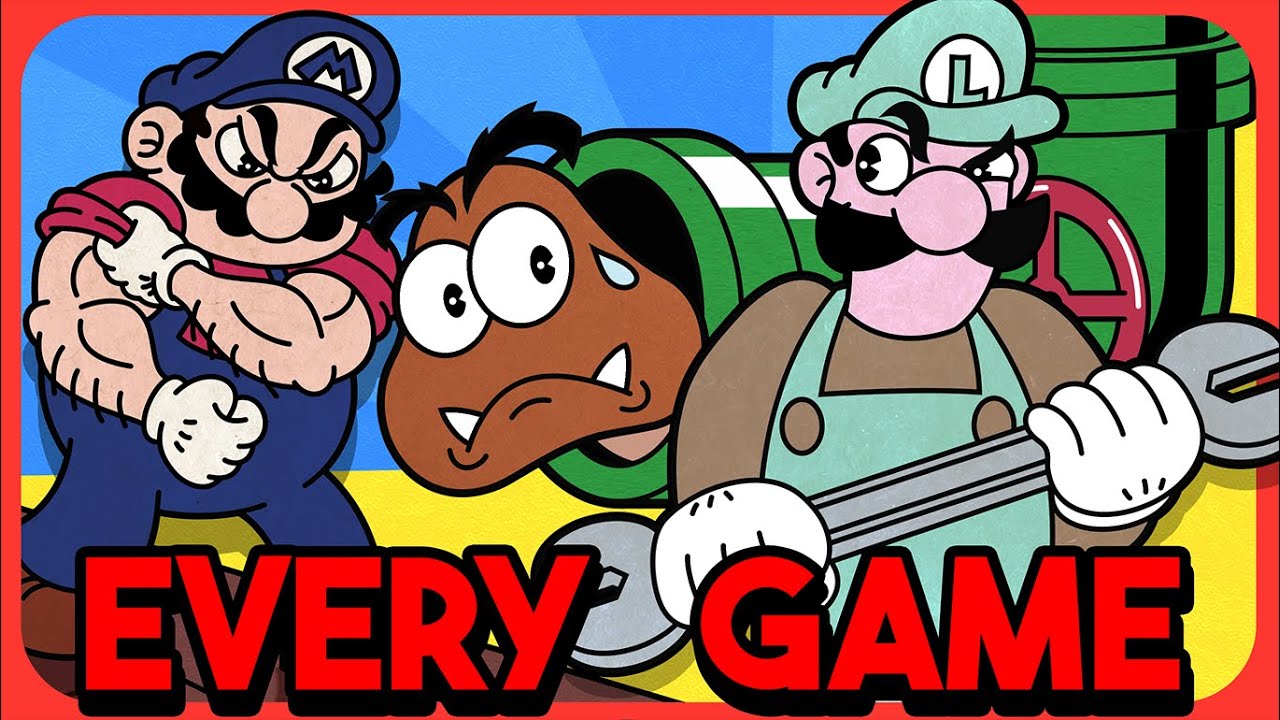 Играю во ВСЕ версии Mario Bros. — The Lonely Goomba