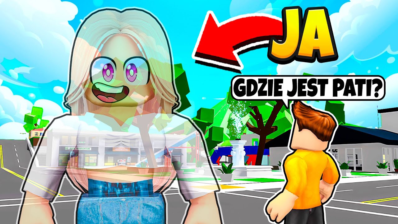 JESTEM NIEWIDZIALNA na BROOKHAVEN RP w ROBLOX! DARMOWE SPOSOBY!