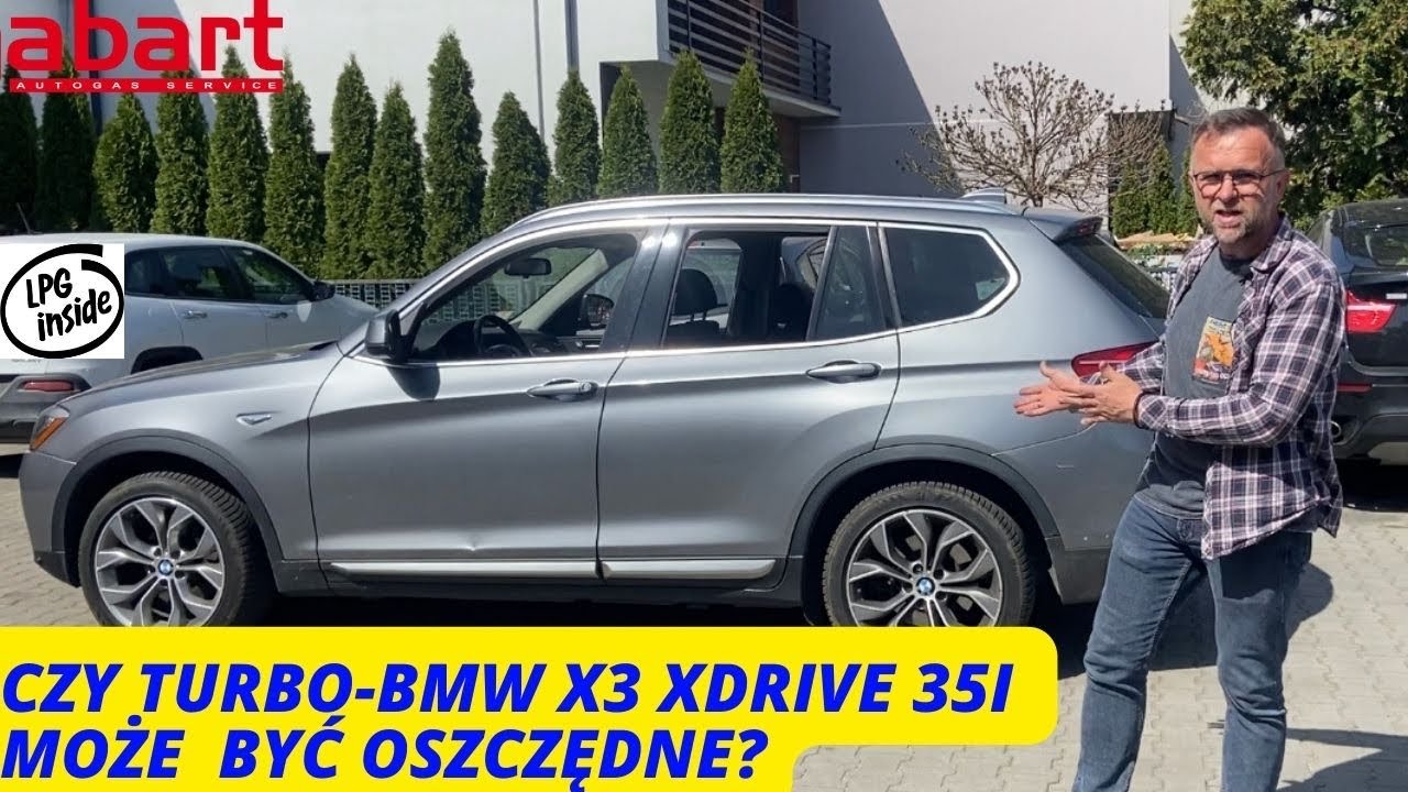 306 KM w BMW X3 xDrive 35i zasilanych LPG po montażu instalacji gazowej w @AbartAutoGazSerwis