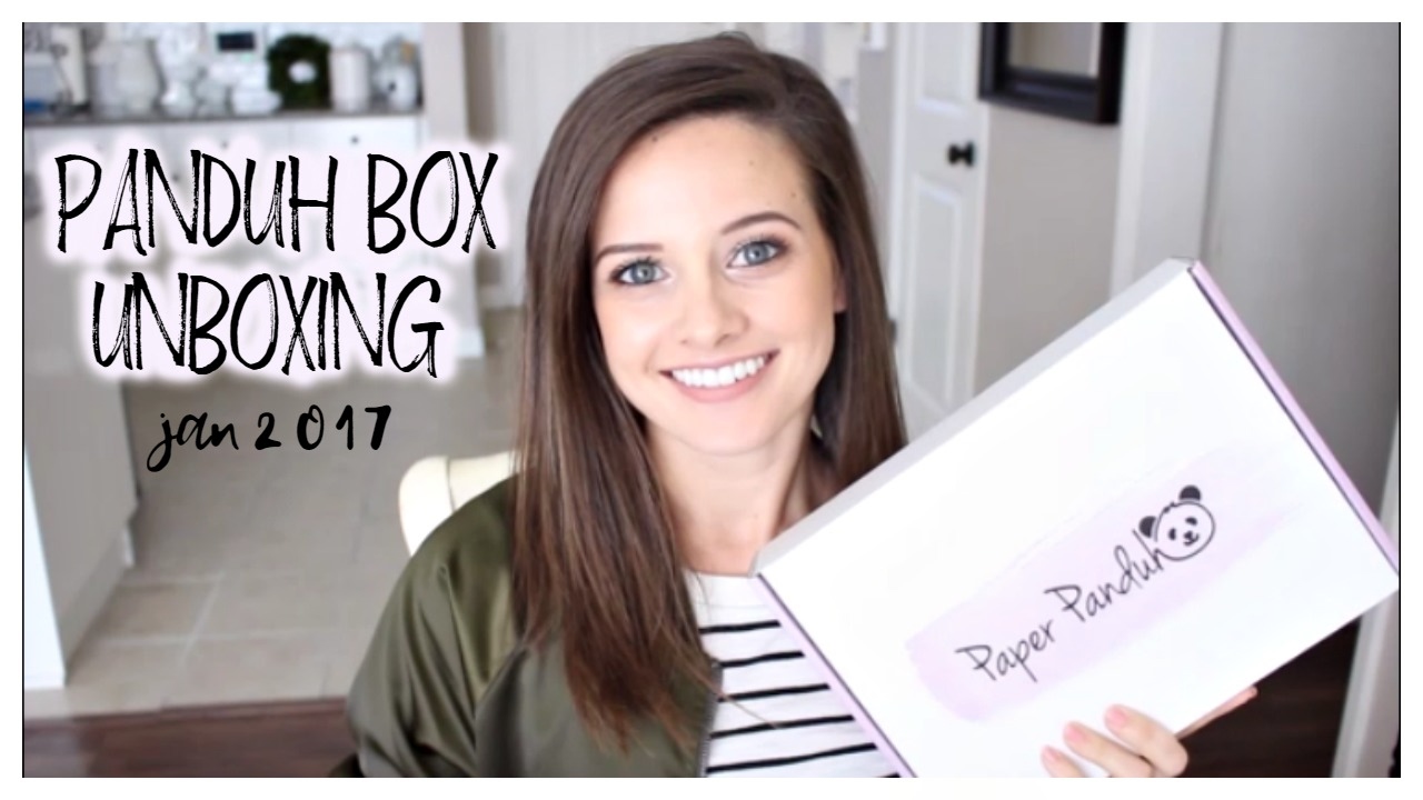 PANDUH BOX UNBOXING ll JANUARY 2017