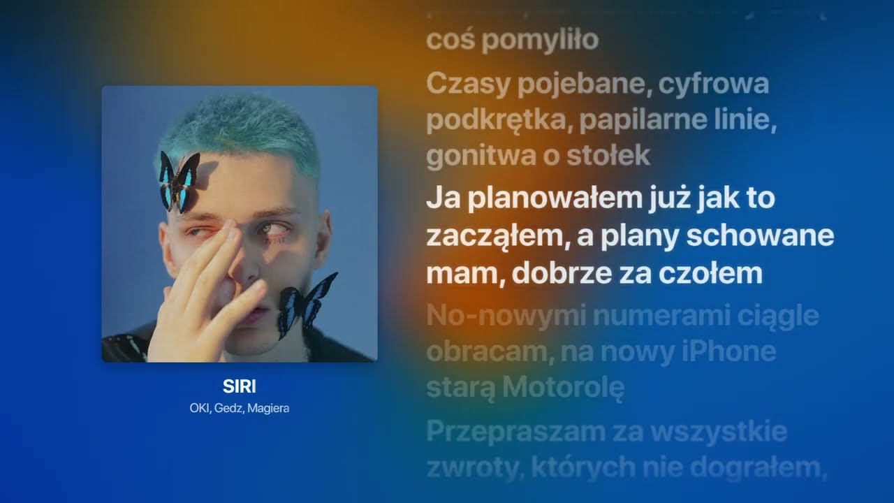 OKI feat. GEDZ - SIRI + TEKST (clean)