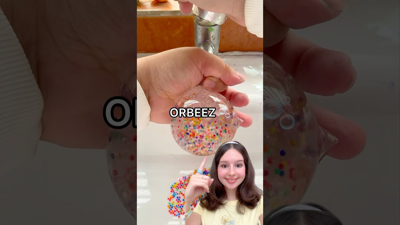 Я сделала ПУЗЫРЬ ИЗ НАНОЛЕНТЫ с ГИГАНТСКИМИ шариками-звездочками Orbeez! 😱😳⭐️🫧