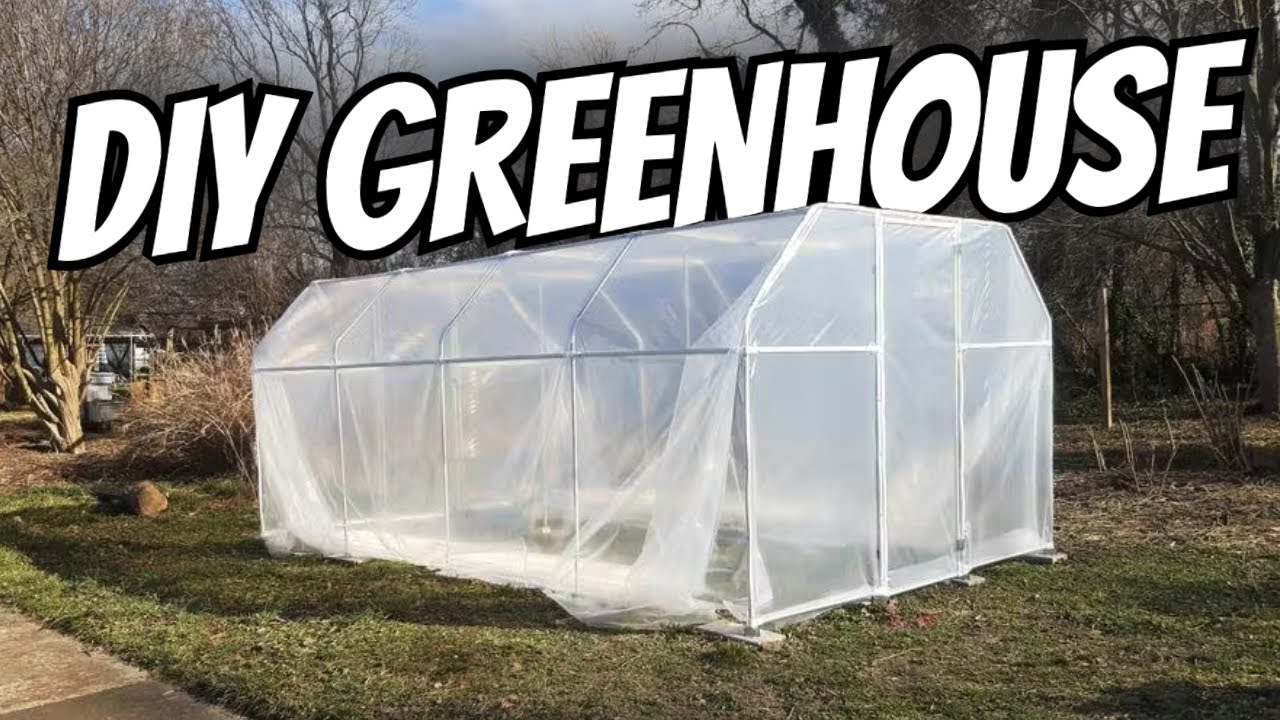 How This Awesome Greenhouse Was Made!