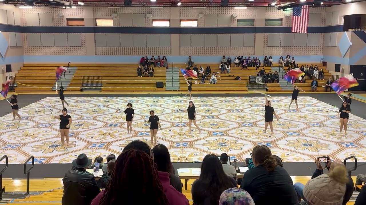 Pasadena Memorial Maverick JV Color Guard 1/24/26 @ Turner HS