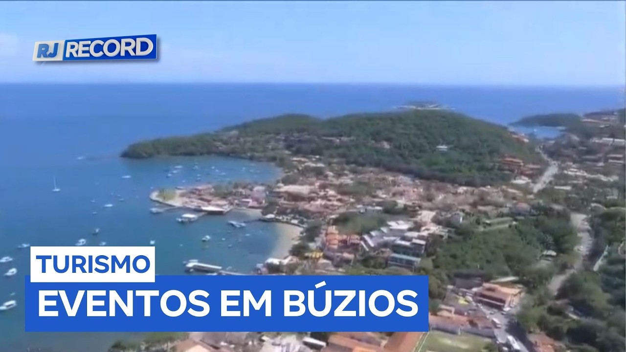 Búzios (RJ) anuncia calendário de eventos diversificado para 2026
