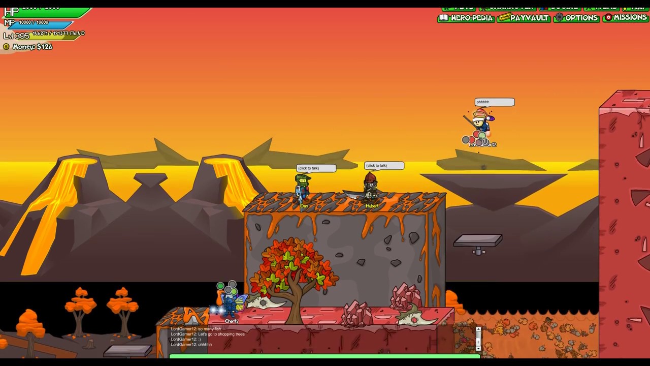 Helmet Heroes - LordGamer12,fishing and chopping