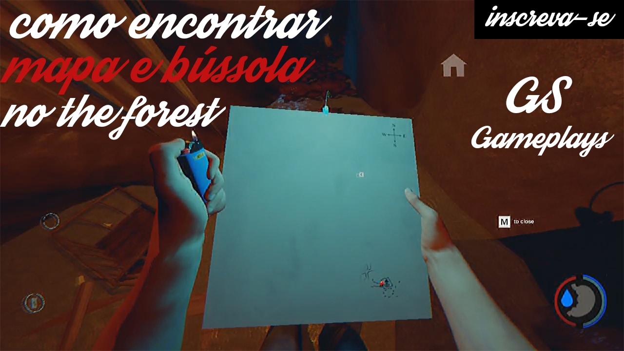 THE FOREST | COMO ENCONTRAR A BÚSSOLA E O MAPA NO THE FOREST !!
