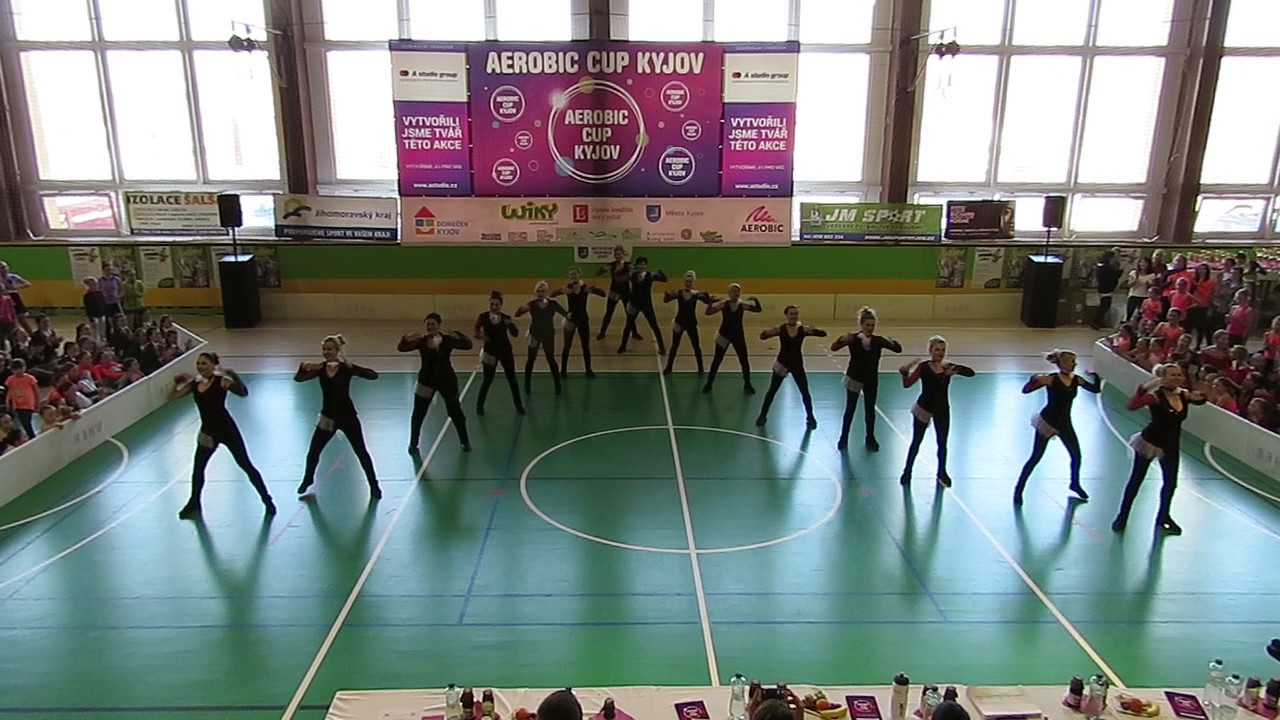 Pardubické Pakobylky - Upíří ples - Aerobic Cup Kyjov 2017