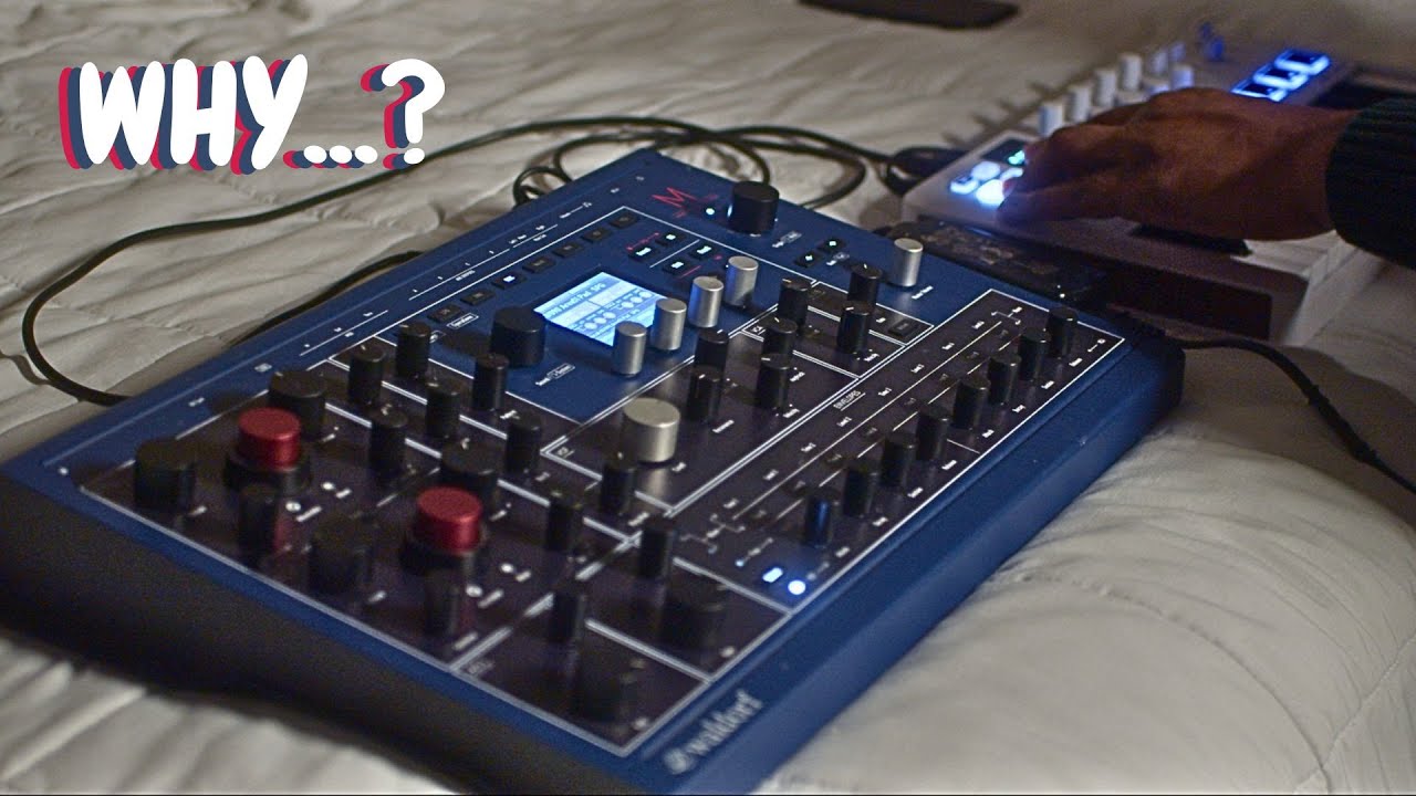 Why NOT TO BUY a Waldorf M ! 20+ mins of sound for no reason lol