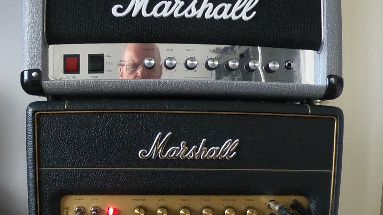 Marshall SV20H and 2525H (Mini Plexi and Mini Jubilee)