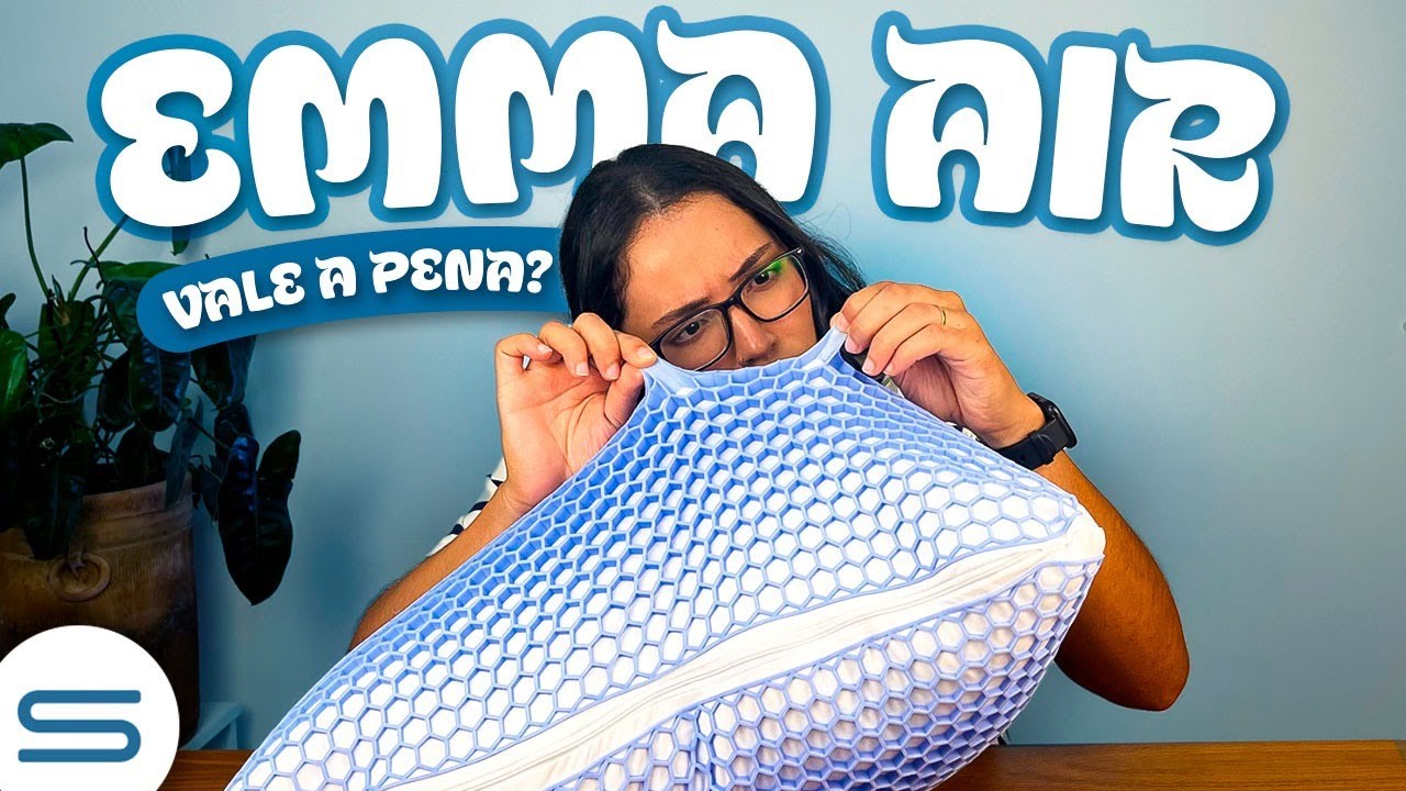 💤 TRAVESSEIRO GELADO ANTI RUGAS todo DIFERENTÃO! Review Completo Travesseiro Emma Air: VALEU A PENA?