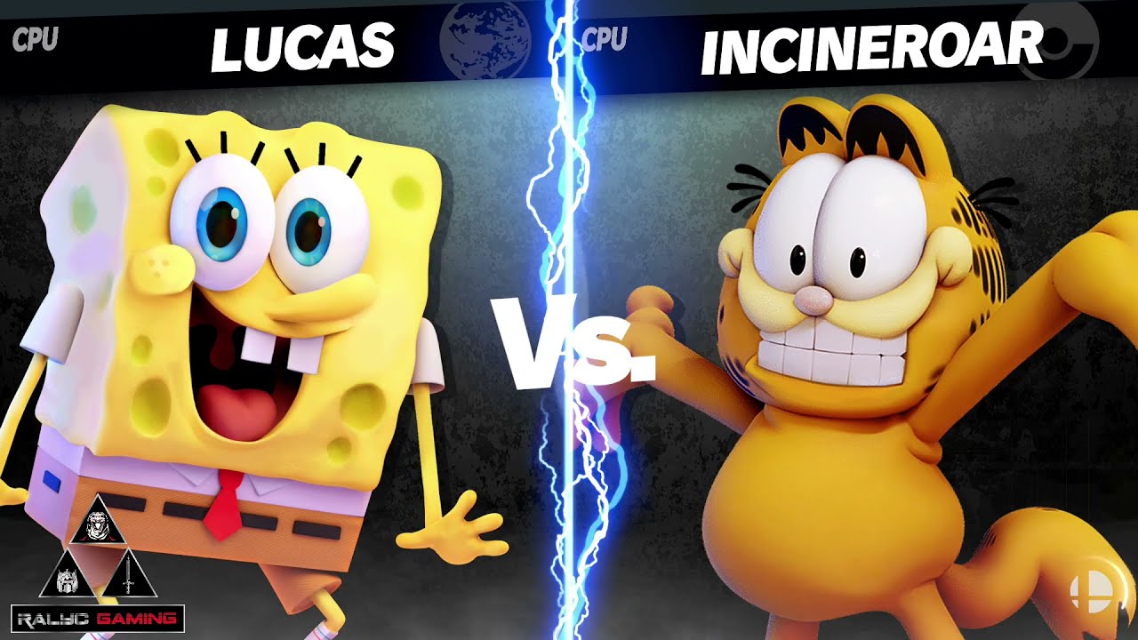 Smash Mods Ultimate:  SpongeBob vs Garfield