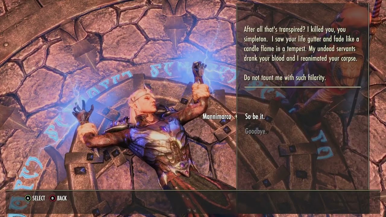 ESO- Mannimarco's Torture