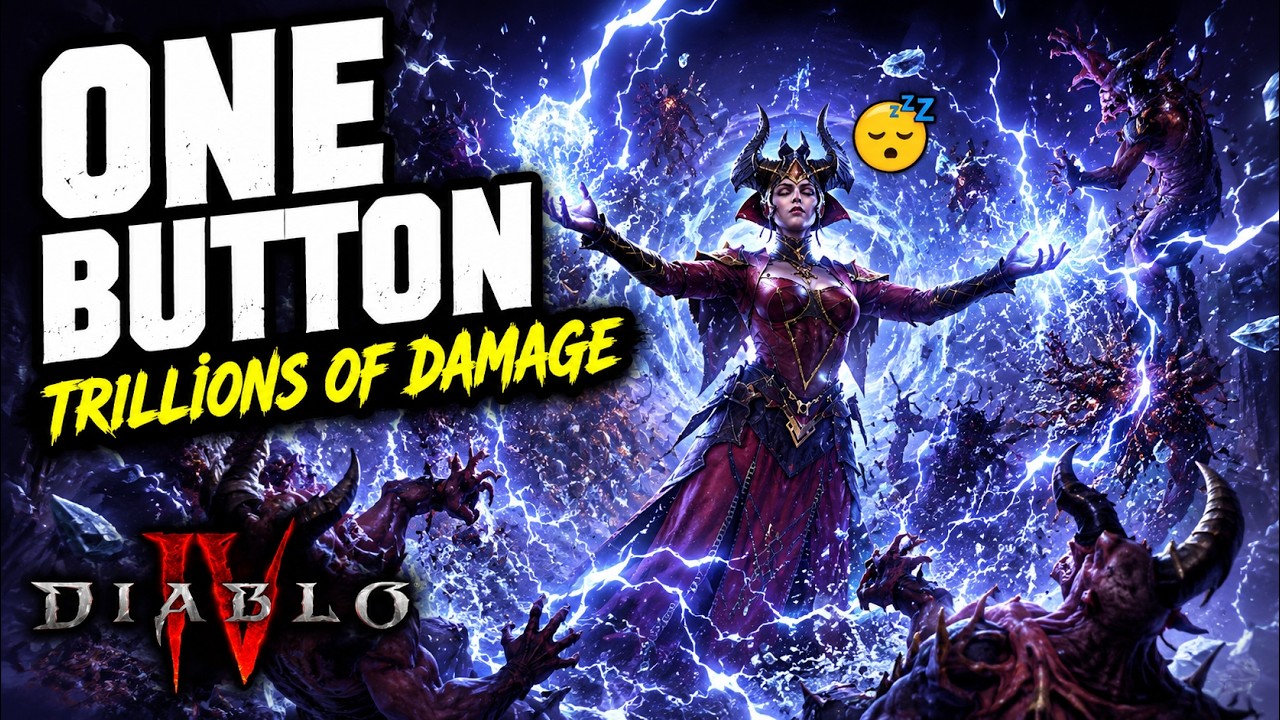 Diablo 4 Ultimate Lazy Sorcerer: Turn Blizzard Into A Shock Machine