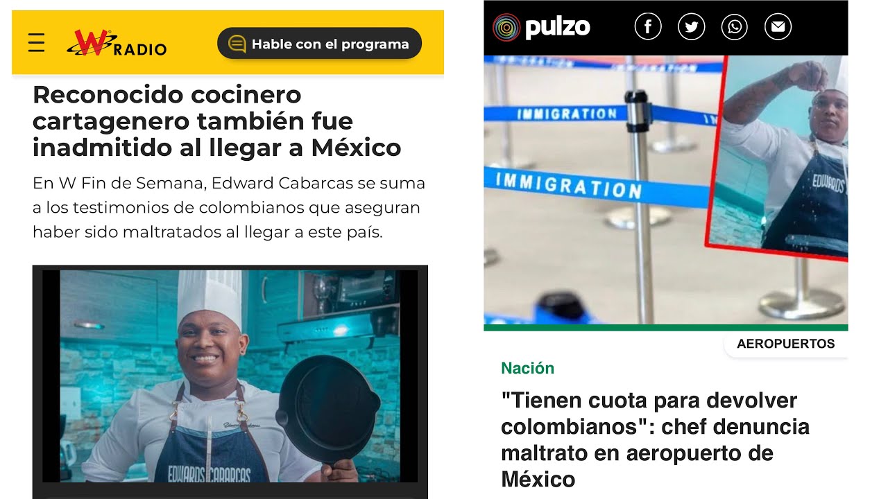 No me dejaron ENTRAR a MÉXICO (12 HORAS DETENIDO) - Edd cabarcas #storytime