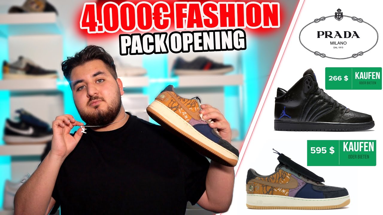 4.000&euro; FASHION PACK OPENING 💸 ( G&ouml;nnjamin Woche Spezial) | MAHAN