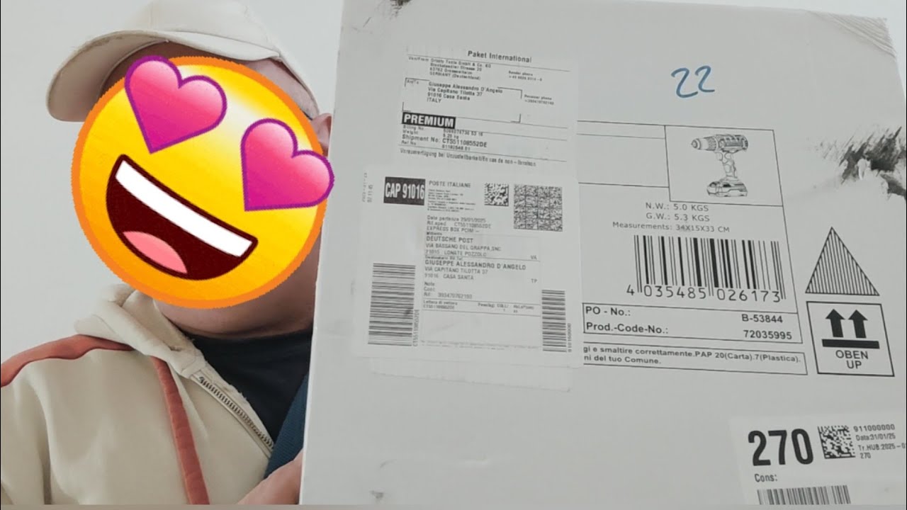 Sostituzione inaspettata della Parkside... indovina cosa mi hanno mandato?