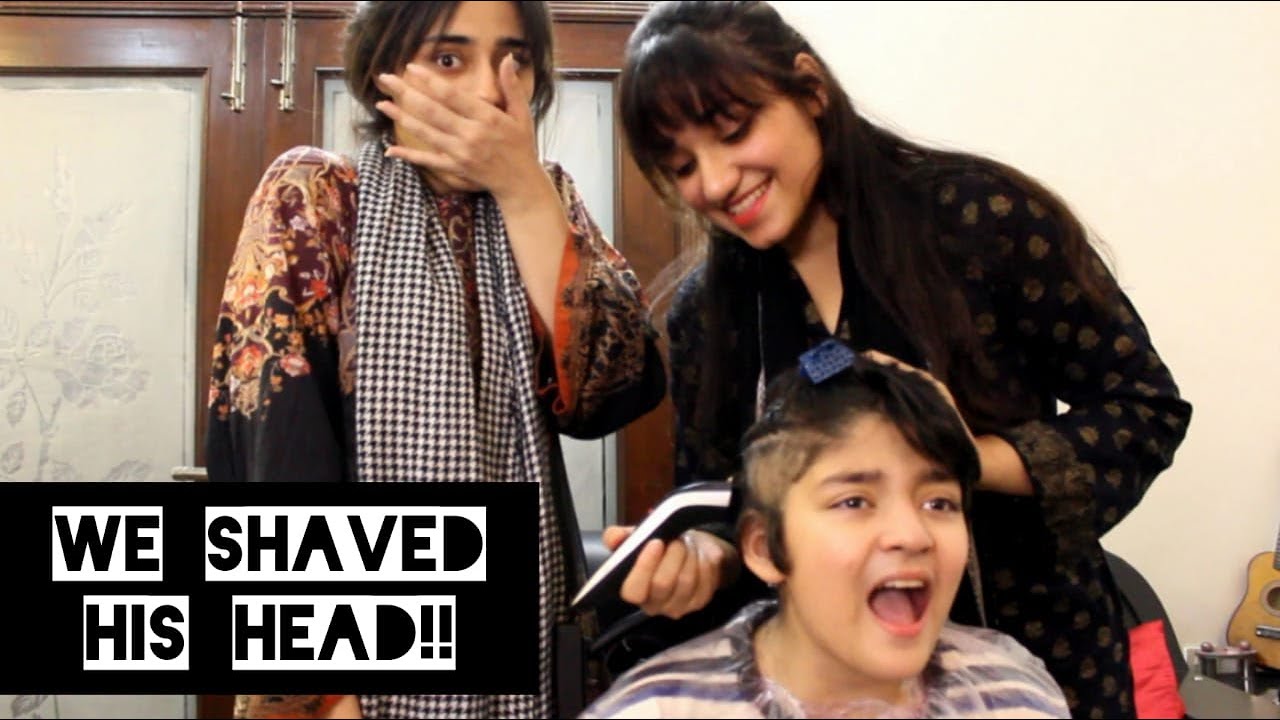WE SHAVED OUR BROTHERS HEAD OFF!! ||GONE WRONG!!||