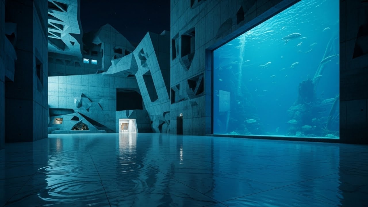 The Sovereign Depths - Abandoned Surreal Aquarium 【Dreamcore Ambient  Deep Focus】