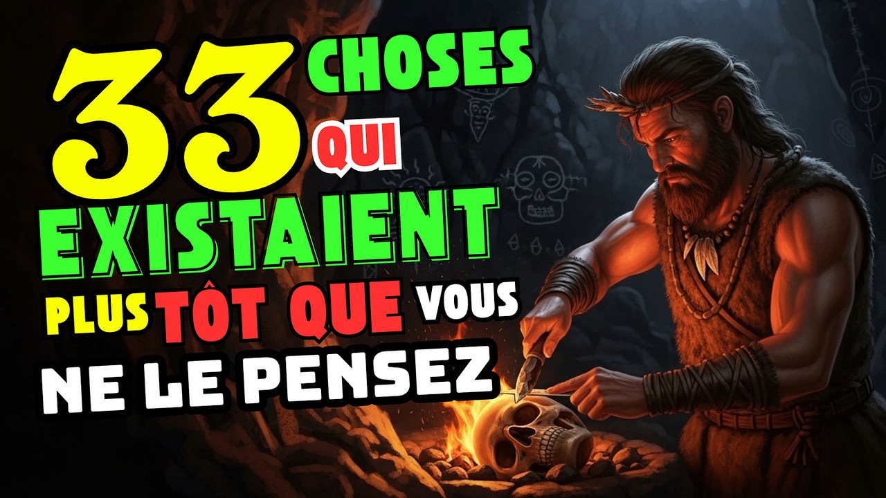 33 Choses qui Existaient Bien Plus Tôt que Vous ne le Pensez (Nos Ancêtres étaient des Génies !)