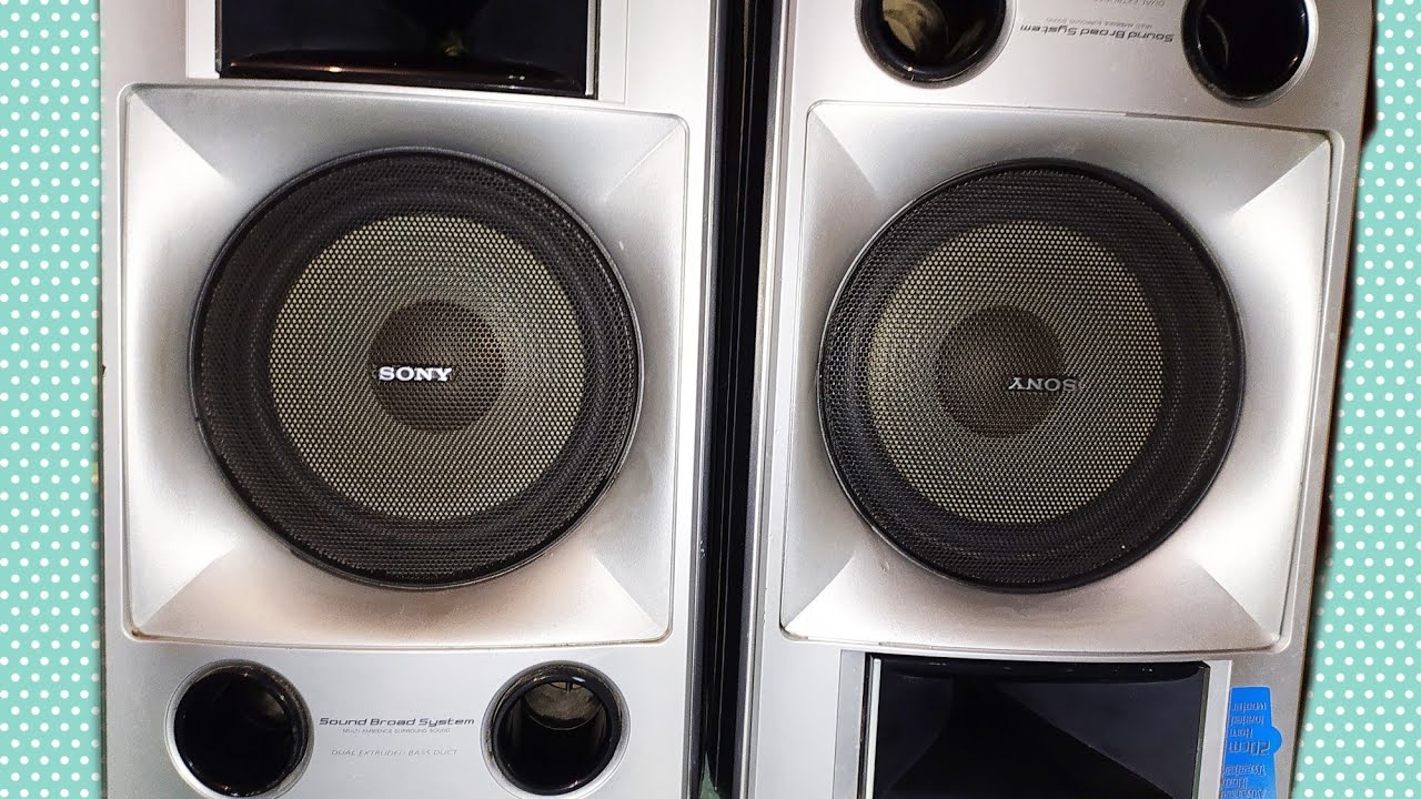 Destapando Bocinas Sony (  SS-GNX88  )