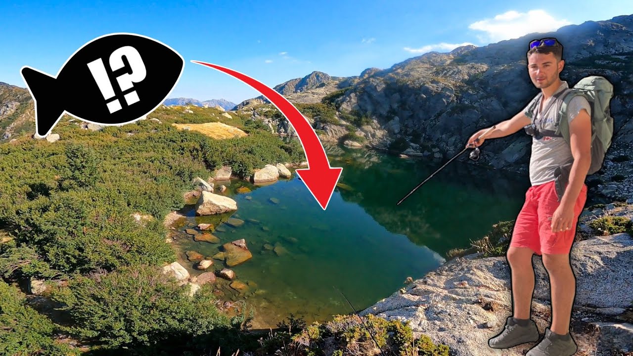 Ce LAC PERDU dans la MONTAGNE  CORSE abrite des poissons que je n’ai JAMAIS PÊCHÉ !