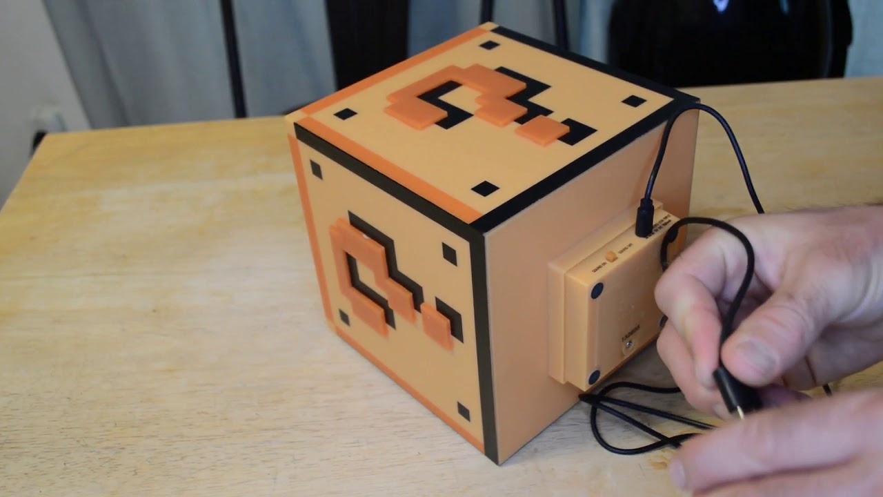 Paladone Super Mario Brothers Question Block Night Light Lamp Review