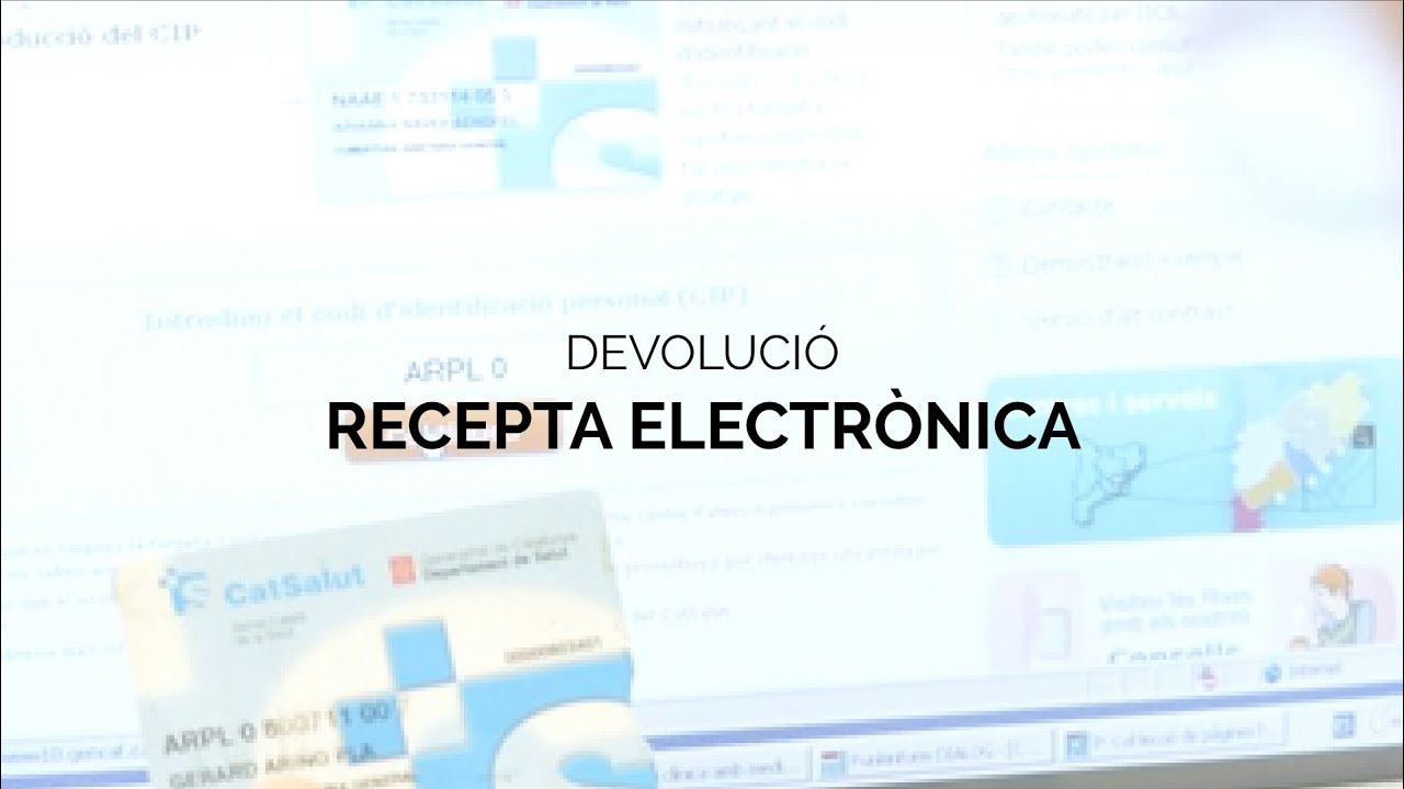 Devolució de Recepta electrònica