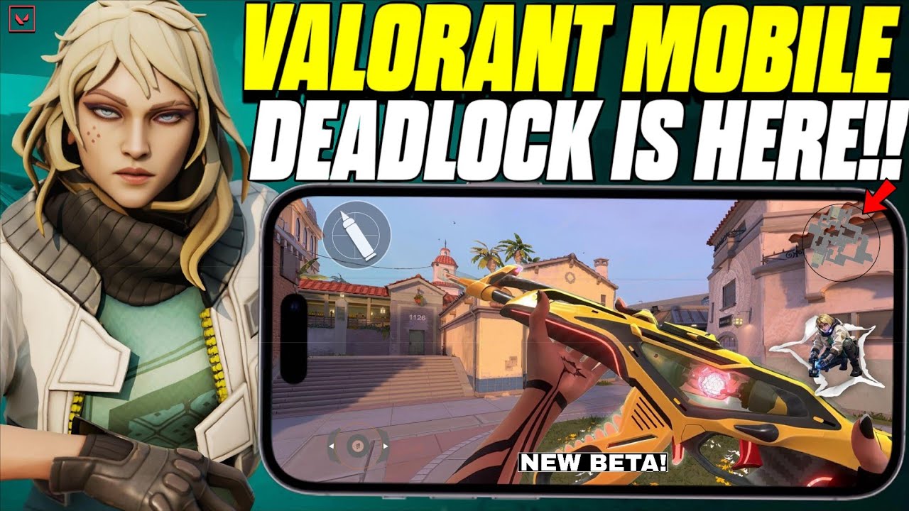 NEW VALORANT MOBILE DEADLOCK GAMEPLAY🔥 ( Sunset Map & More Updates ) 👀