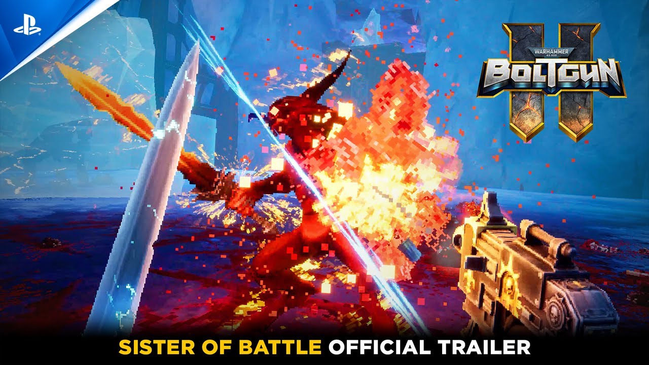 Warhammer 40,000: Boltgun 2 - Sister of Battle Trailer | PS5 Games
