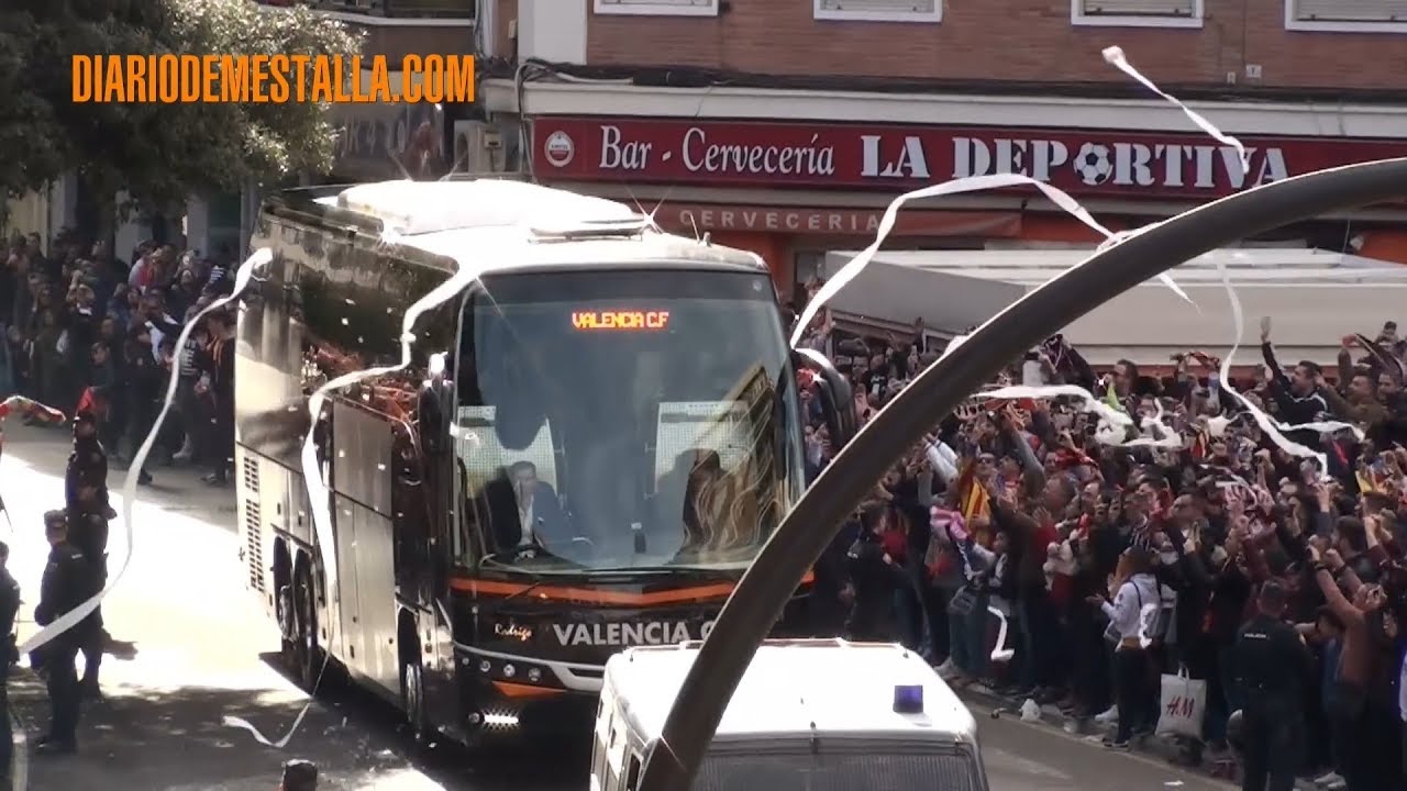 Recibimiento Valencia CF - Real Madrid CF