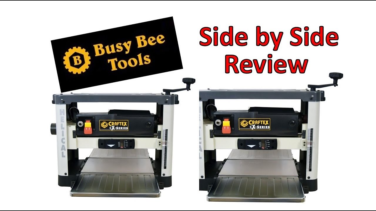 Craftex CX125HC Planers side by side Comparison