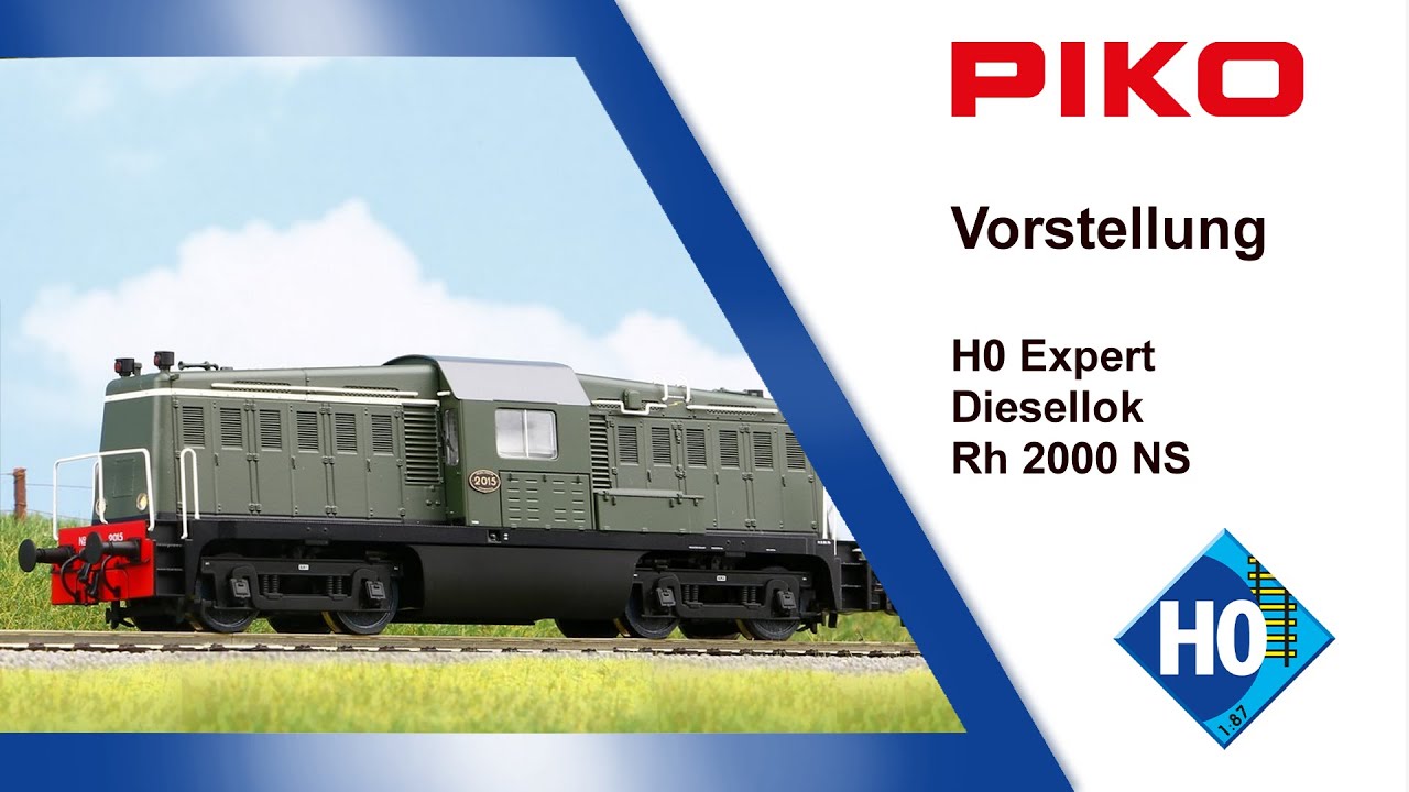 PIKO [V104] H0 Expert Diesellok Rh 2000 NS #52460