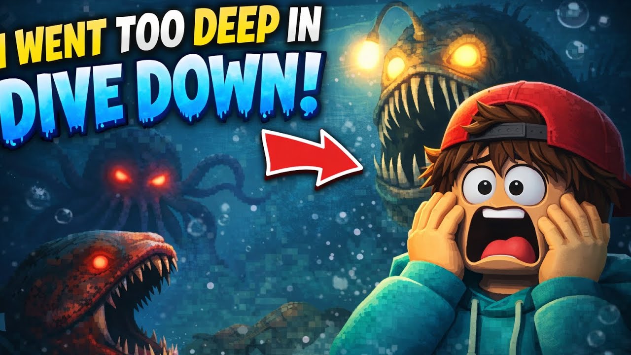I WENT TO DEEP IN DIVE DOWN😈☠️!!!