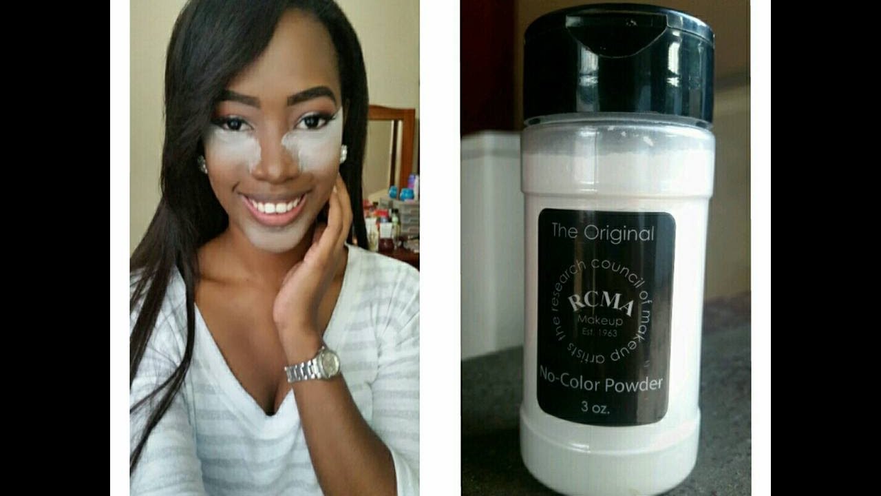 RCMA No Color Powder For Dark Skin | Samantha Bodden