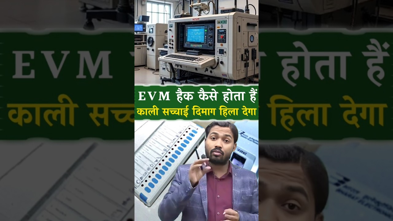 EVM की सच्चाई #evmhack #evm #indianelections #facts #education