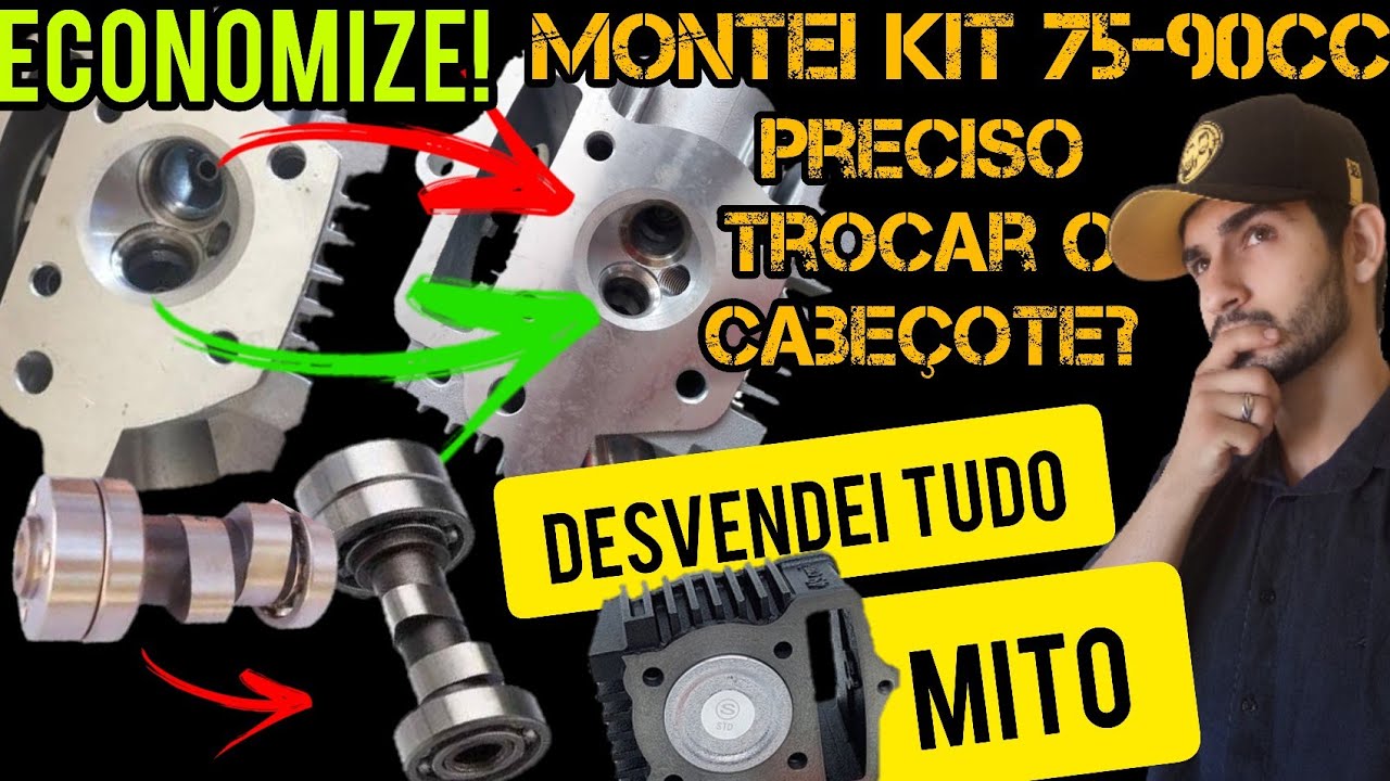 Kit 75/90 precisa trocar cabeçote? Revelei TUDO sobre o assunto !
