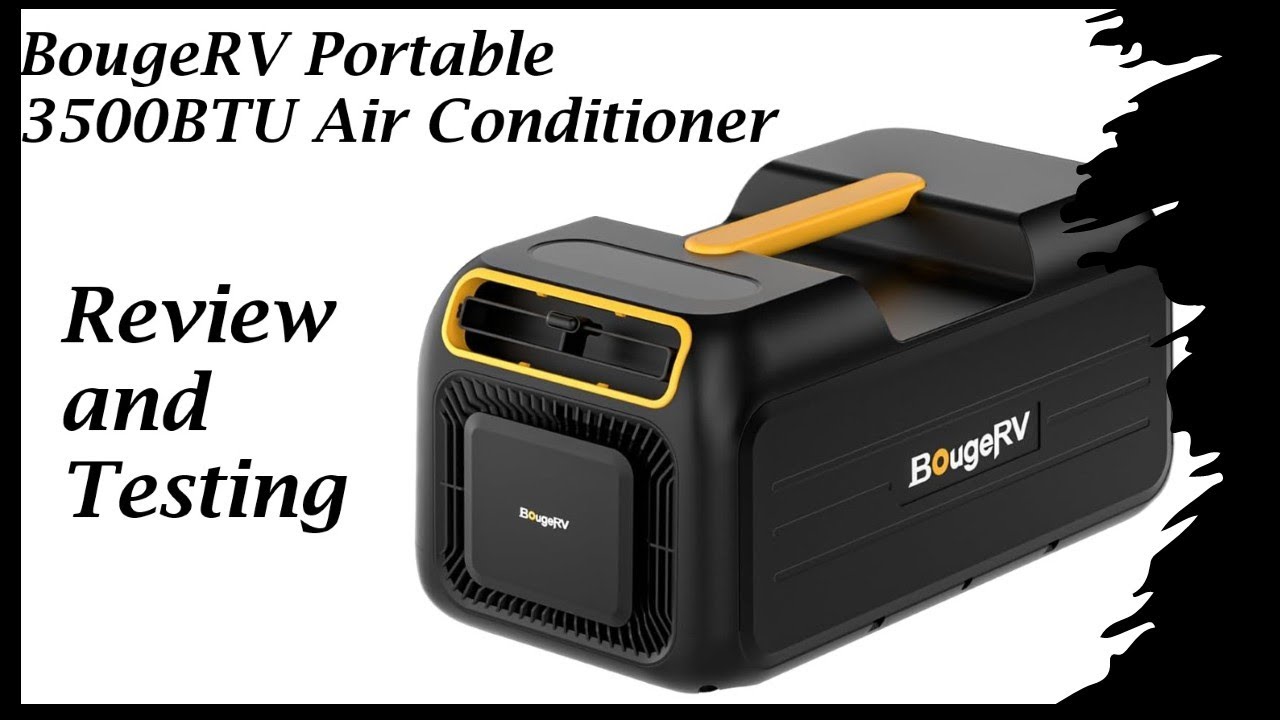 BougeRV Portable 3500 BTU Air Conditioner- Review and Test