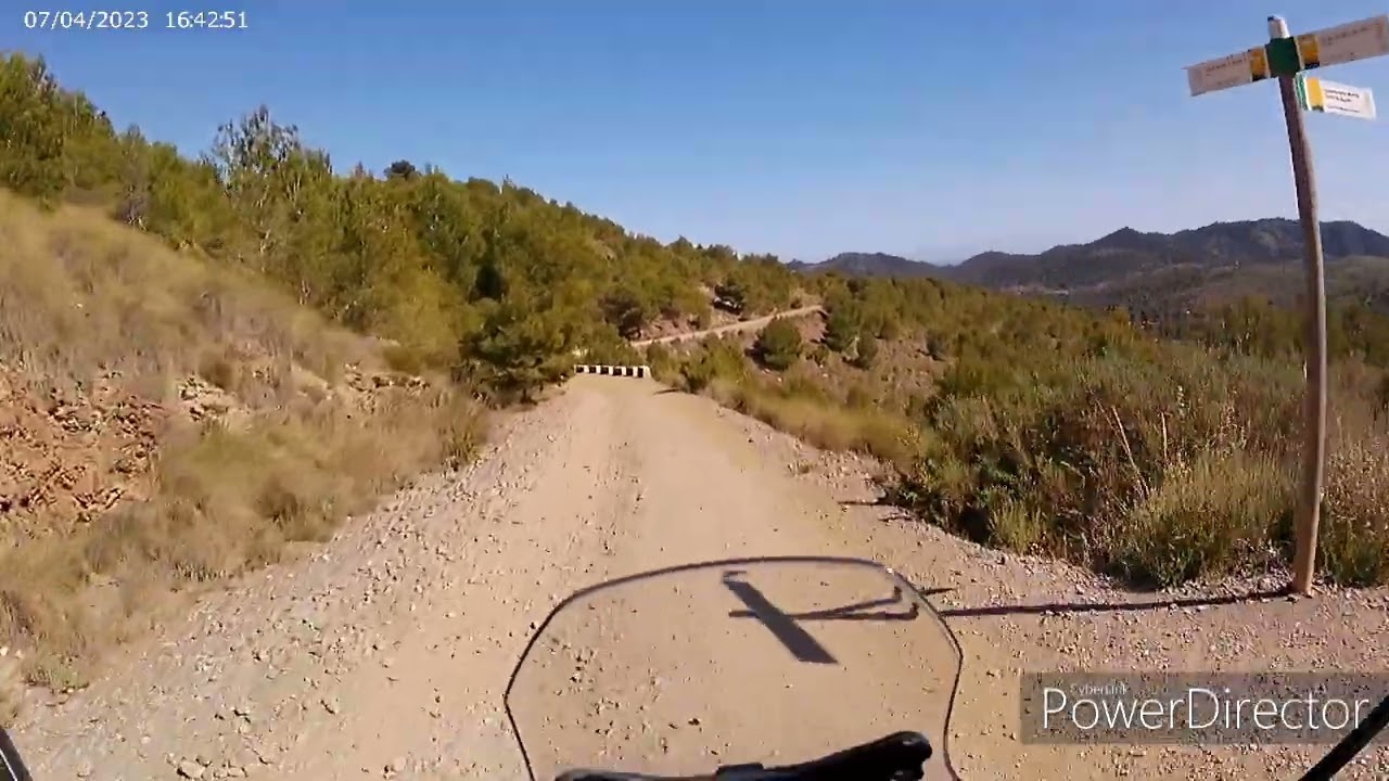 RUTA TRAY 125 POR TIERRA orcal tabor