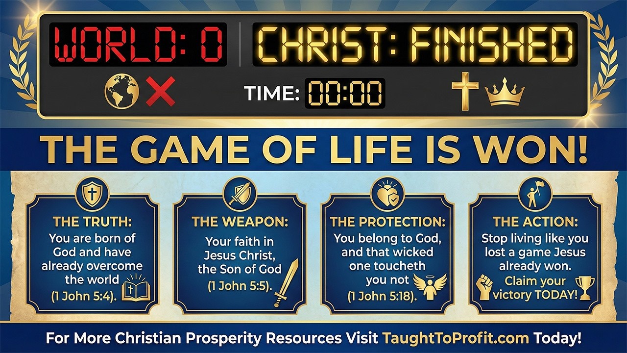 The Game Of Life Is Already Won: Living Like the Winner You Are in Christ!