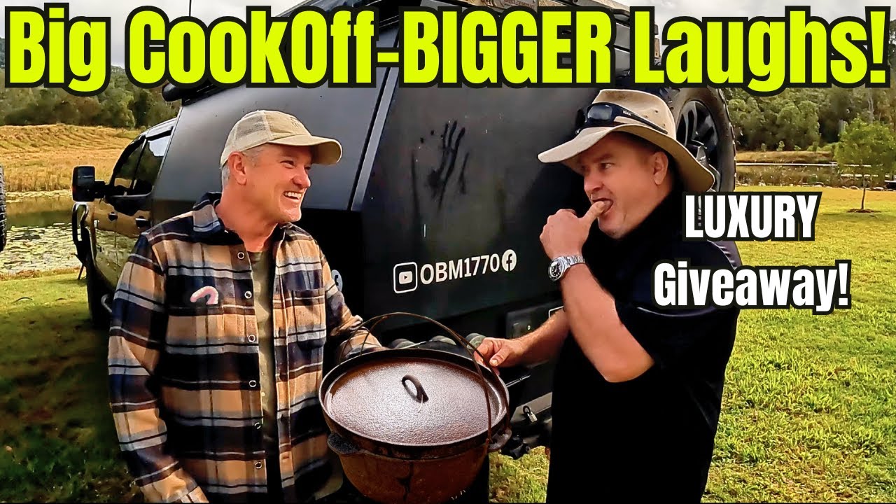 Watch to Win! Luxury, Fishing & Flavour at the Seven Hills Cook-Off 🍖🏕️🔥