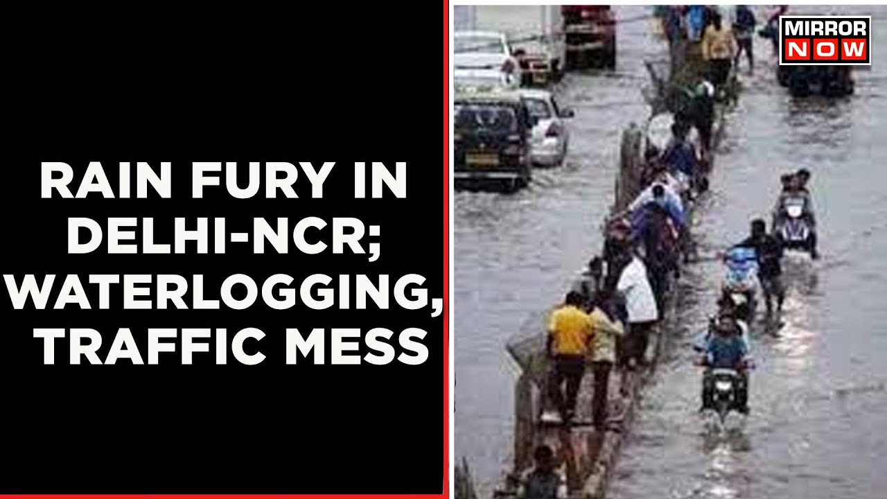 Rain Fury In Delhi-NCR | Millennium City Downs, Admin Helpless | English News