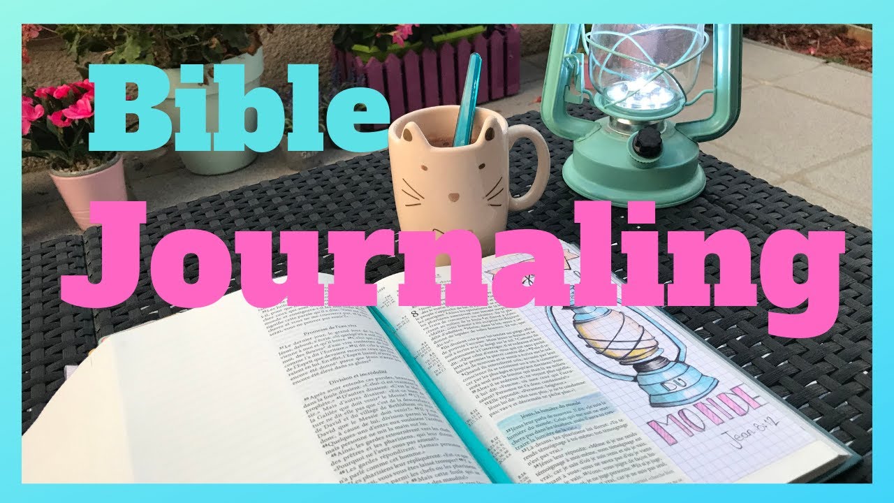 Dessin en BIBLE JOURNALING en Français | Art créatif DIY