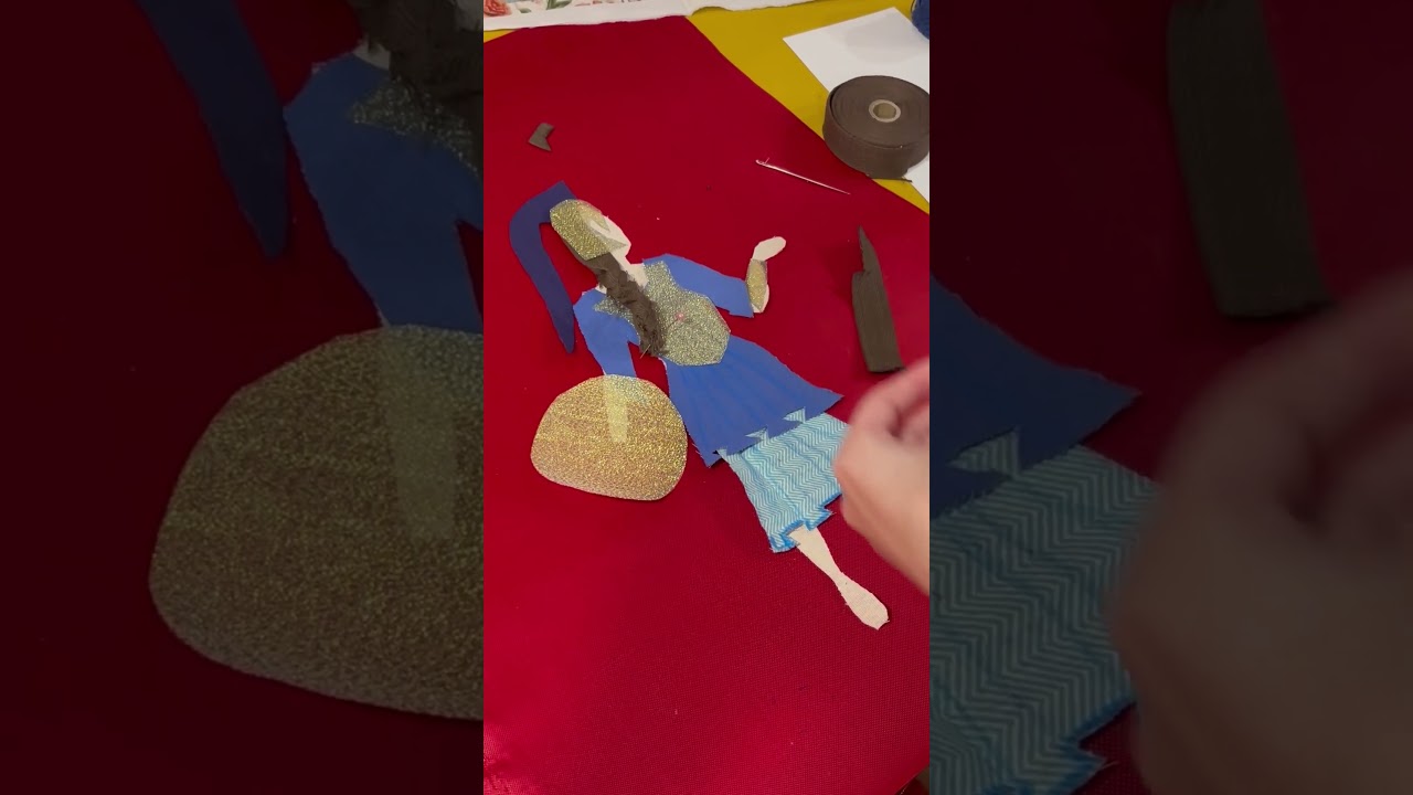 POV: você está em uma oficina no Itaú Cultural! 🧵 #shorts   #moda #arte
