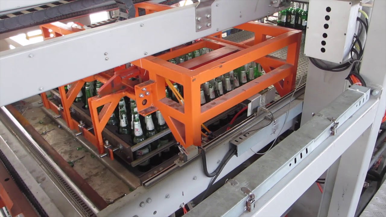 Glass Bottle Palletizer, Online Pallet Stretch Wrapper