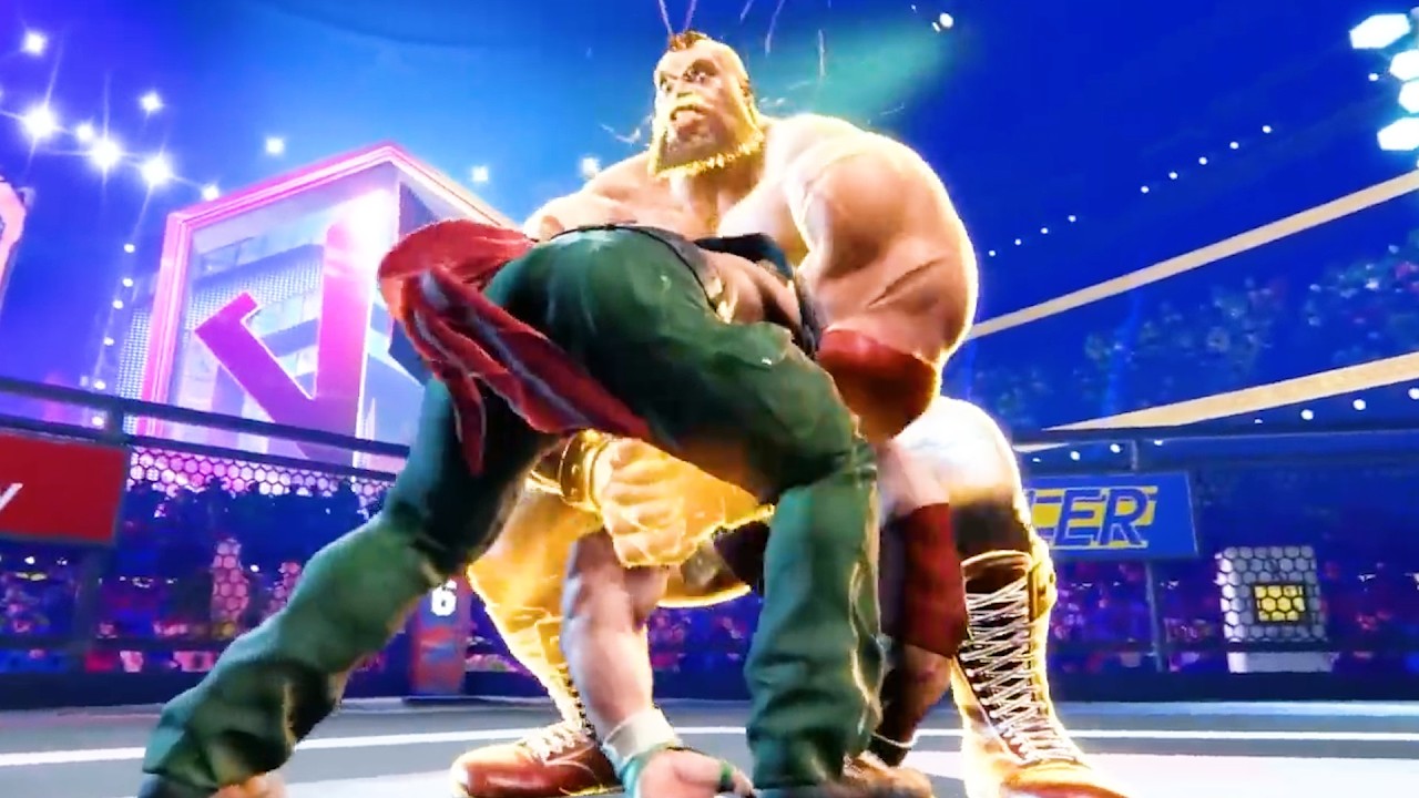 Street Fighter 6 - Alex vs Zangief Gameplay First Look (CPU LEVEL 7)
